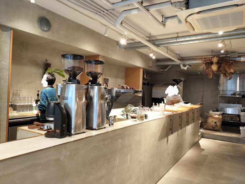 herekyoto　カウンター