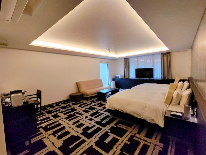 ホーム・ステイ椛NAGI三条京都ラグジュアリーツインのベッドルーム