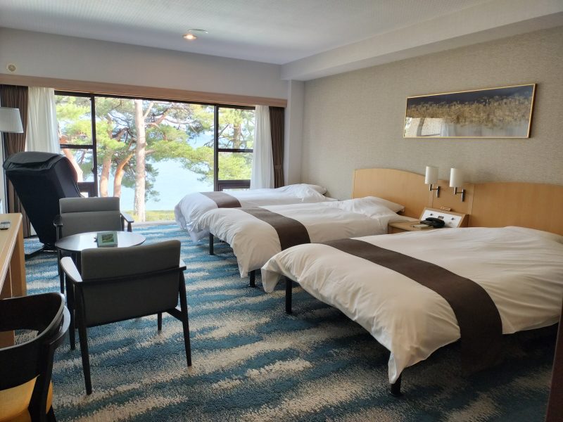 レイクオーツカ　客室の様子