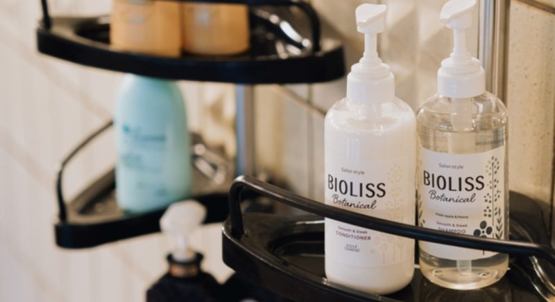 ホテル琵琶レイクオーツカ　大浴場のシャンプーバー