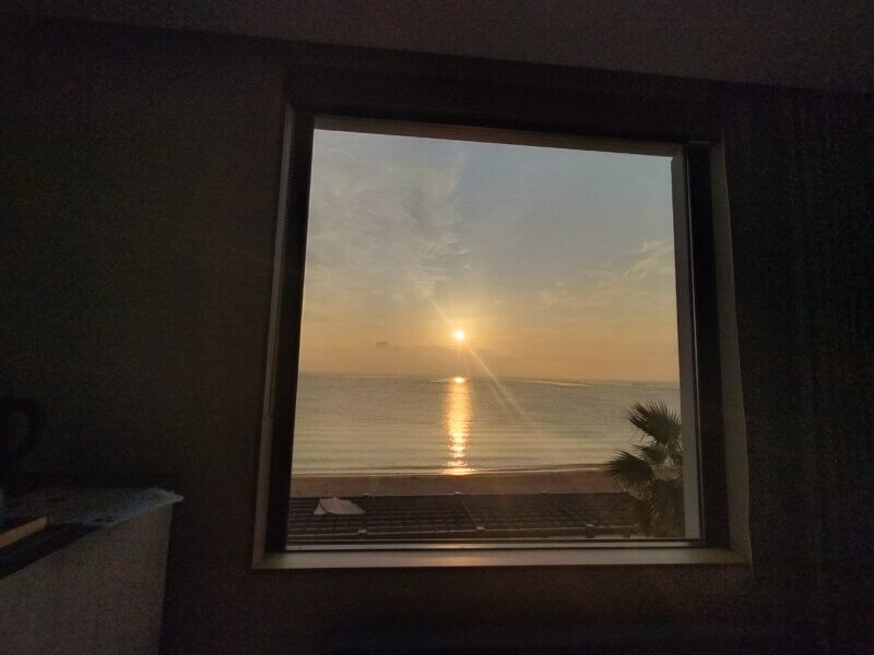 フェアフィールド兵庫淡路東浦
部屋からの日の出