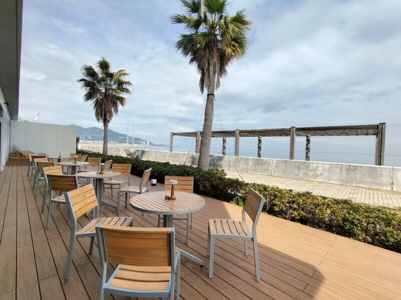 フェアフィールド兵庫淡路東浦テラスからの景色