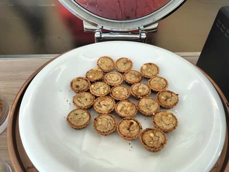 神戸メリケンパークオリエンタルホテルのエグゼクティブラウンジ　アフターヌーン　セイボリー