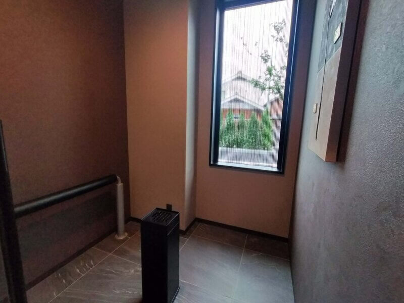 グランヴィリオ丹波篠山和蔵の喫煙所