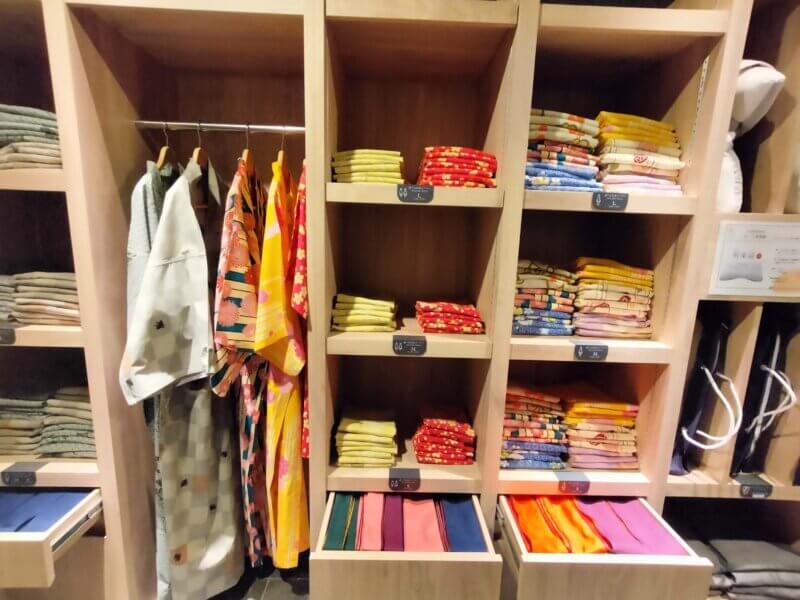 グランヴィリオ丹波篠山和蔵の浴衣コーナー