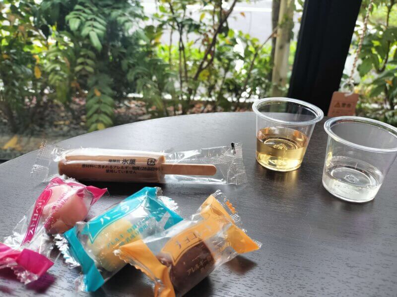 グランヴィリオ丹波篠山和蔵の湯上がりラウンジ