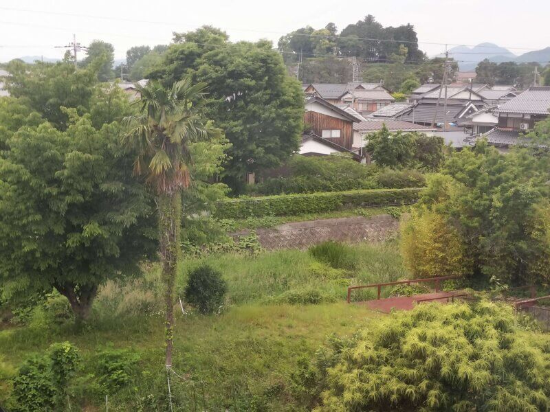 グランヴィリオ丹波篠山和蔵のお部屋からの景色