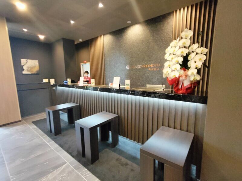 グランヴィリオ丹波篠山和蔵のフロント