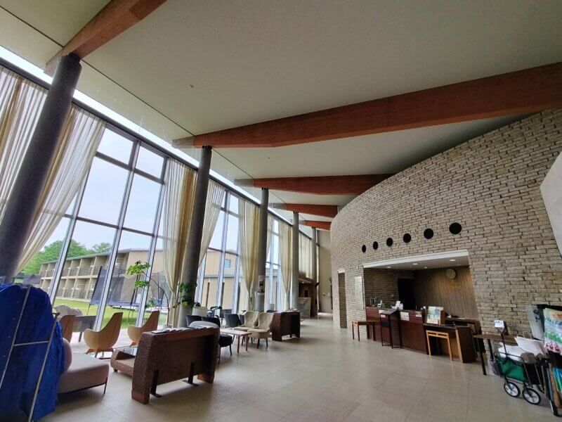 峰山高原ホテルリラクシアのロビー