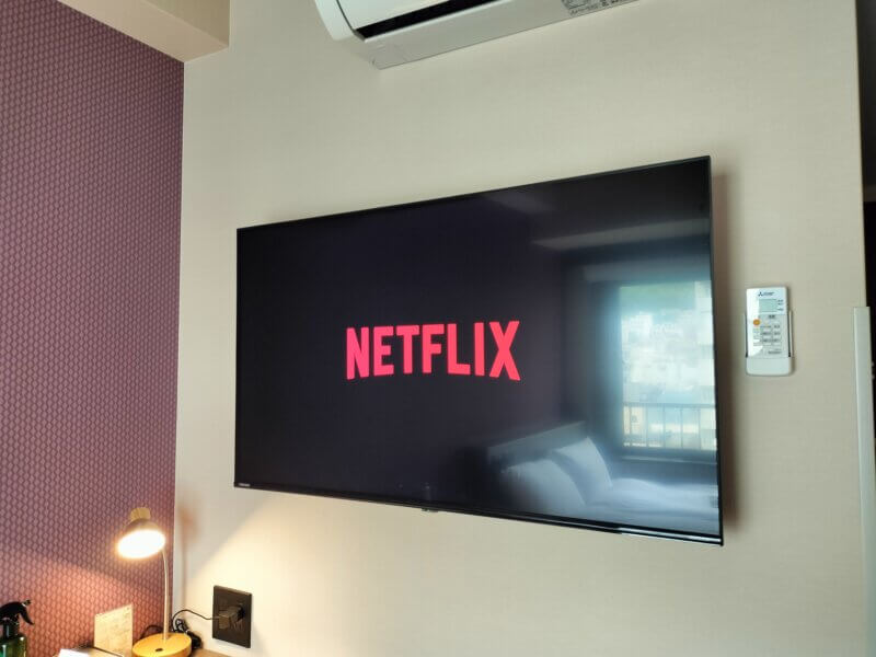 ホテルSUI神戸三宮のテレビ