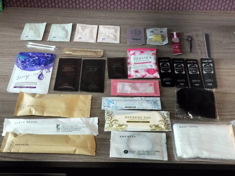 ホテルSUI神戸三宮のアメニティ