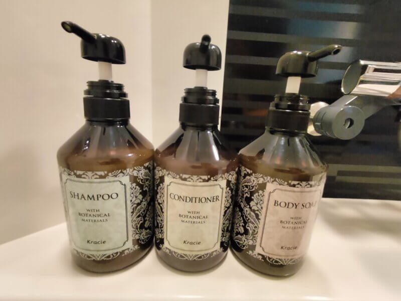 ザ・エディスターホテル京都二条Comic&Booksのコーナーシングルルーム シャンプー類