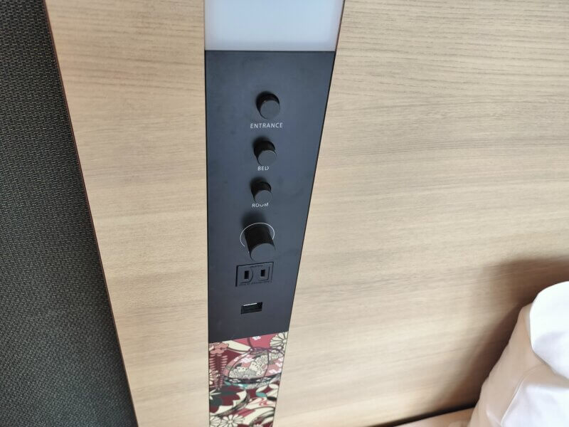 ザ・エディスターホテル京都二条Comic&Booksのコーナーシングルルーム電源