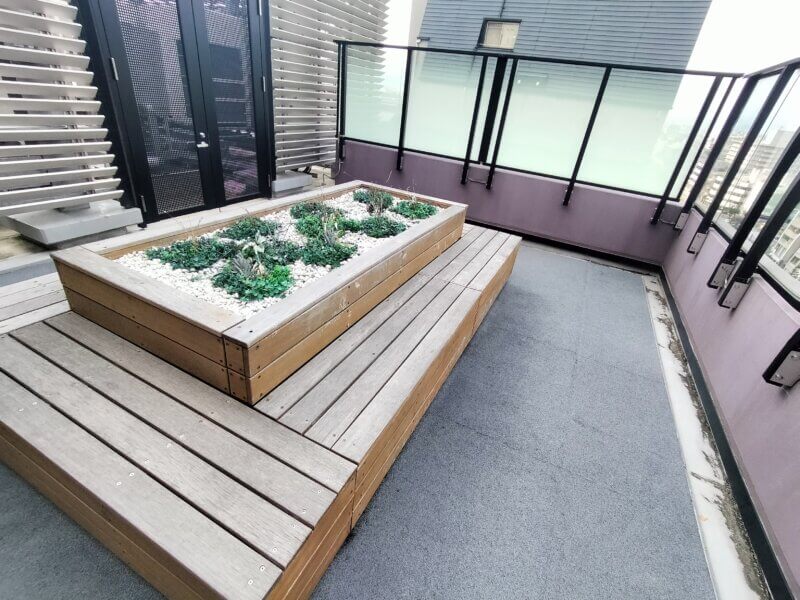 ザ・エディスターホテル京都二条Comic&Booksの屋上