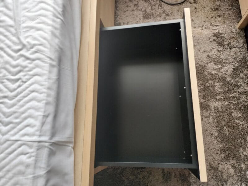 ザ・エディスターホテル京都二条Comic&Booksのコーナーシングルルーム収納