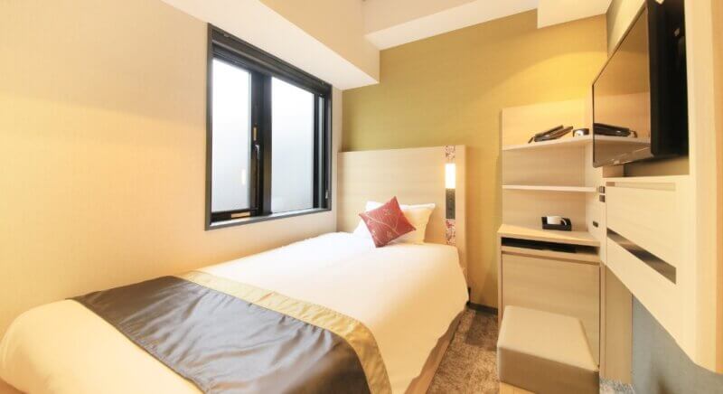 ザ・エディスターホテル京都二条Comic&Booksのシングルルーム