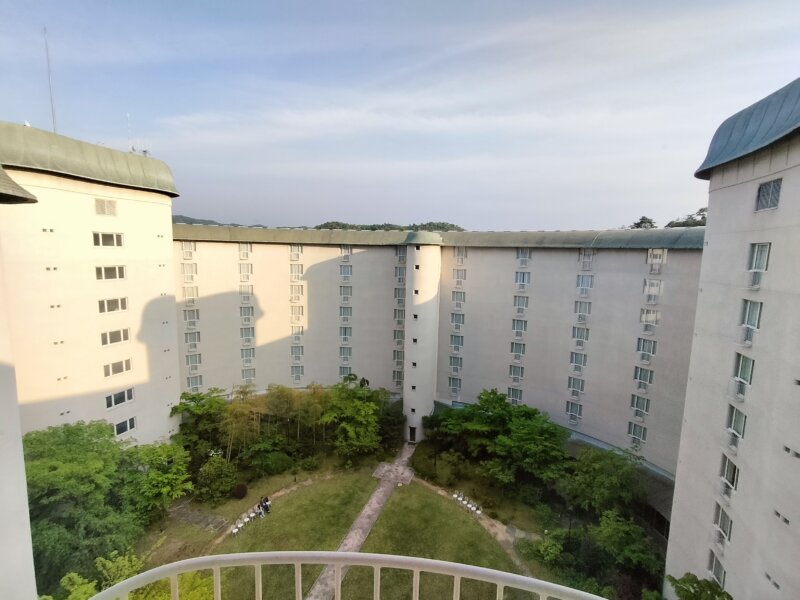 ザ・プリンス京都宝ヶ池の中庭