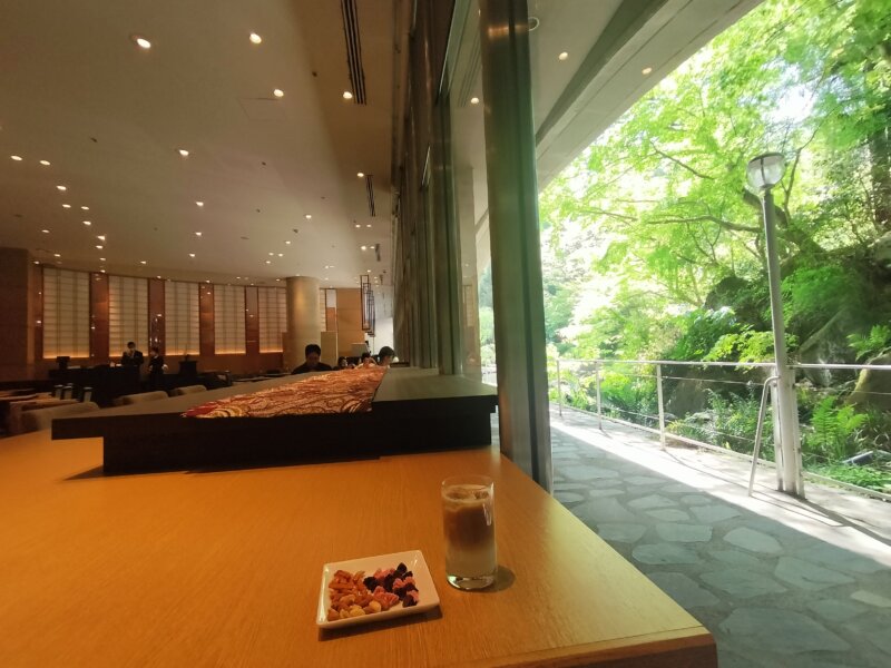 ザ・プリンス京都宝ヶ池オートグラフコレクションのクラブラウンジ アフターヌーンティ