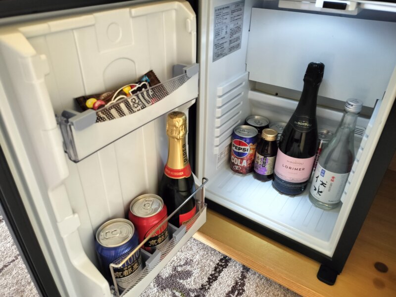 ザ・プリンス京都宝ヶ池のウエルカムドリンク