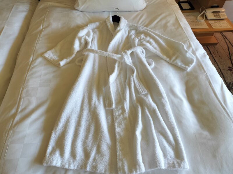 ザ・プリンス京都宝ヶ池のバスローブ