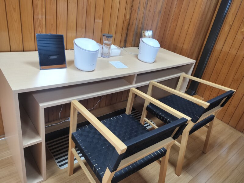 セトレハイランドヴィラ姫路の大浴場美顔器