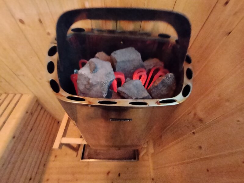 セトレハイランドヴィラ姫路のプライベートサウナマシン