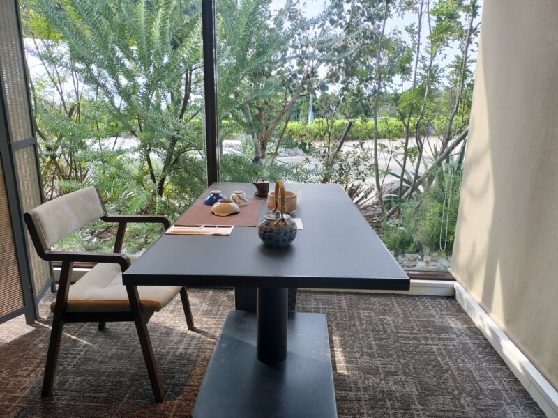 セトレハイランドヴィラ姫路の朝食、半個室