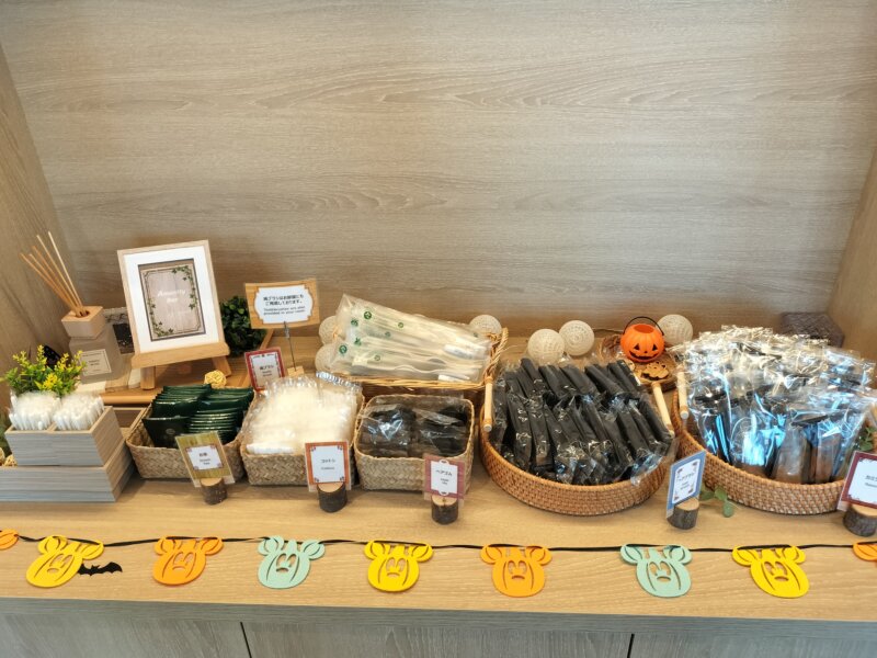 たびのホテル加古川のアメニティバー