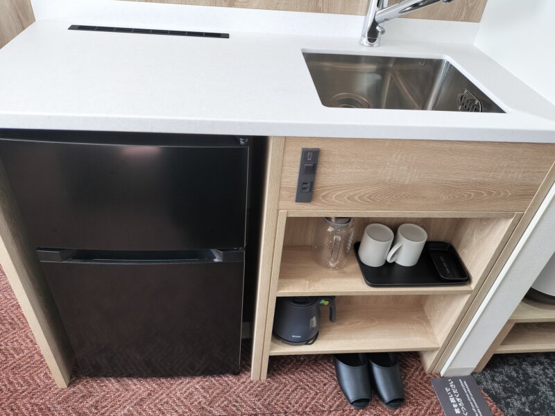 たびのホテル加古川のキッチン