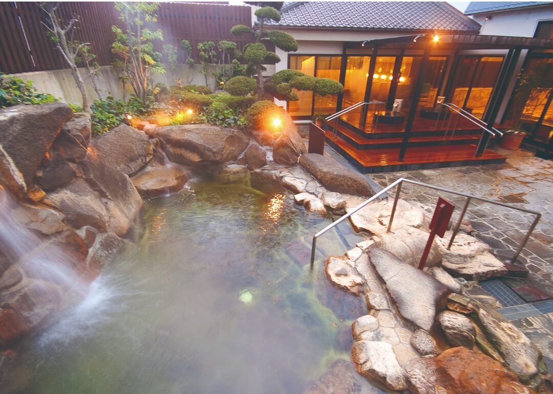 奈良健康ランド　露天風呂